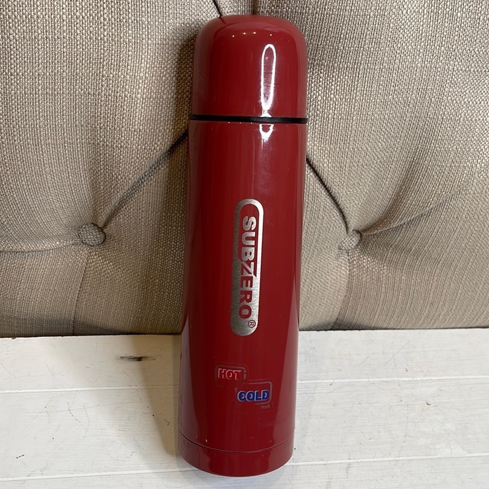 SUBZERO Stainless Steel Hot or Cold Travel Thermos Mug (16 Ounces)